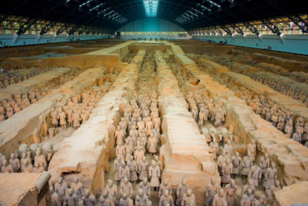 【黄土风情】西安、明城墙、壶口瀑布、黄帝陵 、华山、兵马俑双飞5天